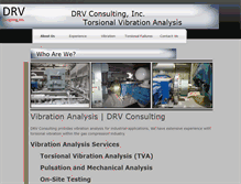 Tablet Screenshot of drvconsulting.com